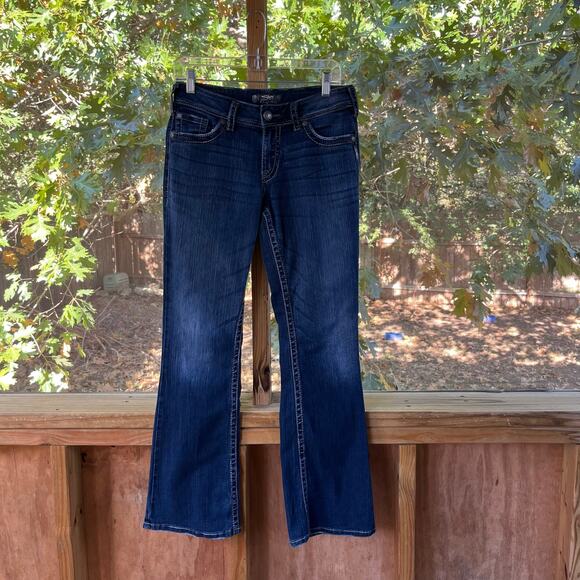 Silver Jeans Co. Women's Suki Surplus Bootcut Jeans Medium Wash Size 29/32 - Picture 1 of 9